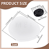 1Pc Oval Ceramic Incense Burner Holder AJEW-ME0003-93A-2
