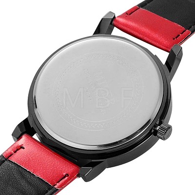 Women's Alloy PU Leather Quartz Wristwatches WACH-M131-02A-1
