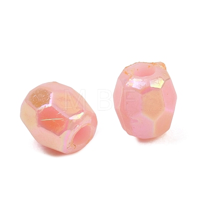 AB Color Plated Eco-Friendly Poly Styrene Acrylic Beads TACR-L003-44-1