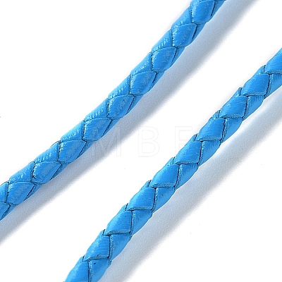 Braided Leather Cord VL3mm-23-1