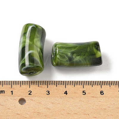 Acrylic Imitation Gemstone Beads MACR-K359-66E-1