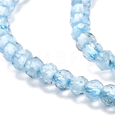 Natural Topaz Crystal Beads Strands G-H266-07A-1
