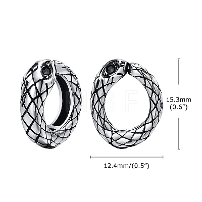 Stainless Steel Cuff Earromg PW-WG5A075-02-1