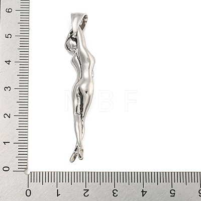 316 Surgical Stainless Steel Big Pendants STAS-E212-48AS-1