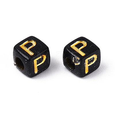 Opaque Acrylic Beads SACR-T035-20P-1