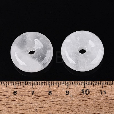 Natural Quartz Crystal Pendants G-Q601-30B-10-1