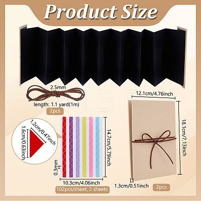 Paper Journal Notebook AJEW-WH0270-830A-02-1
