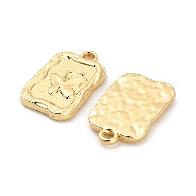 Rack Plating Alloy Pendants PALLOY-Q005-08G-1