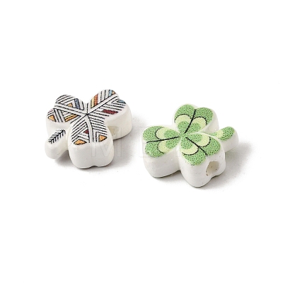 Printed Handmade Porcelain Beads PR-CBAB8C6-03-1