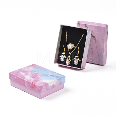 Cardboard Box Jewelry Set Boxes CBOX-G018-C01-1