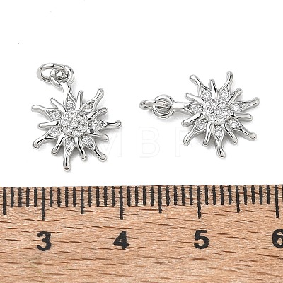 SHEGRACE Brass Clear Cubic Zirconia Pendants XGRQ3K803-534P-1