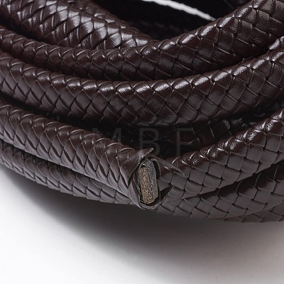 Braided Leather Cord WL-F009-C02-12x6mm-1
