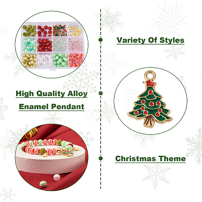 DIY Christmas Jewelry Making Finding Kit DIY-BY0001-37-1