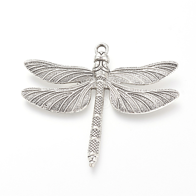 Tibetan Style Alloy Big Pendants X-TIBE-S302-01AS-NR-1