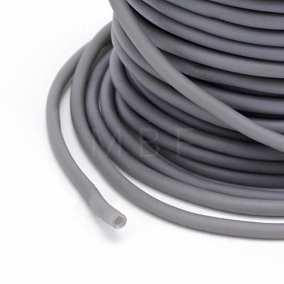 Hollow Pipe PVC Tubular Synthetic Rubber Cord RCOR-R007-3mm-10-1