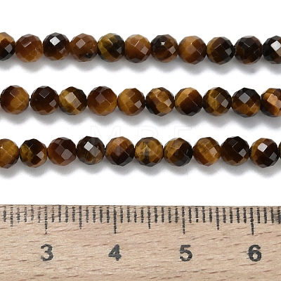 Natural Tiger Eye Beads Strands G-L642-F01-4mm-1
