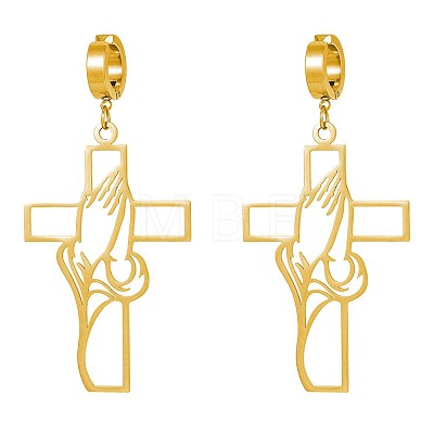 201 Stainless Steel Clip-on Earrings FS-WGD509B-05-1