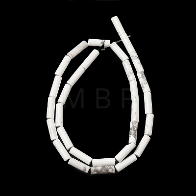 Synthetic Howlite Beads Strands G-K340-C06-01-1