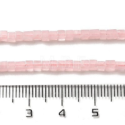 Natural Rose Quartz Beads Strands G-B064-A30-1