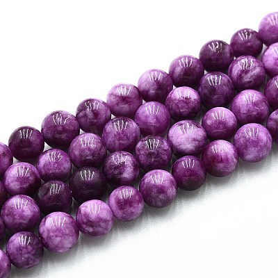 Natural Quartz Beads Strands G-N355-6mm-63-1