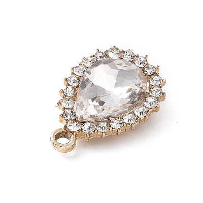 Alloy Rhinestone Pendants ALRI-C008-54LG-01-1