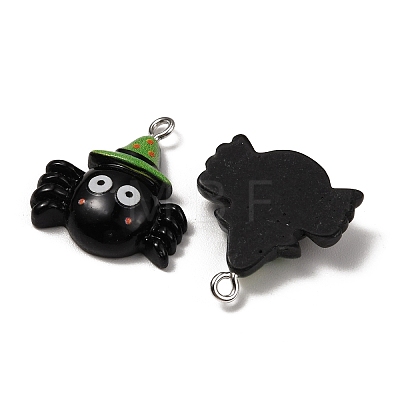 Opaque Resin Pendants RESI-CJC0012-19A-1