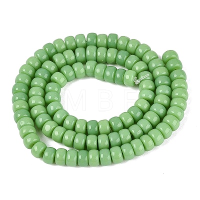 Opaque Glass Beads Strands GLAA-NH0002-B01-C12-1