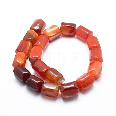 Natural Agate Beads Strands G-L551D-06-1
