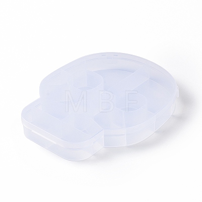 15 Grids Transparent Plastic Box CON-B009-08-1