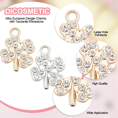60Pcs 2 Colors Alloy Pendants FIND-DC0001-84-1
