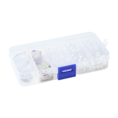 Acrylic Bead DIY Earring Making Kits DIY-FS0006-67D-1