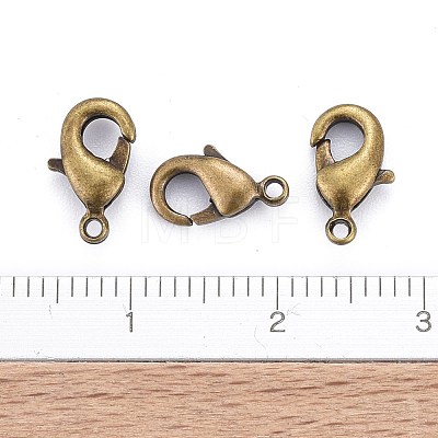 Brass Lobster Claw Clasps KK-901-AB-NF-1