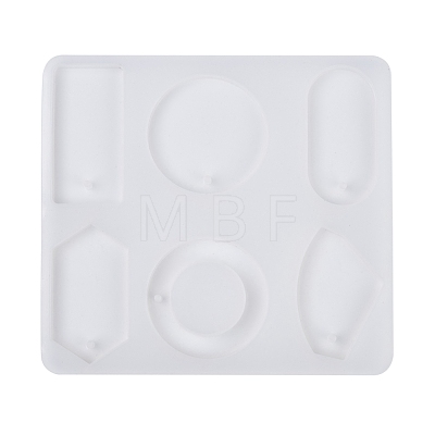 DIY Pendant Silicone Molds X-AJEW-F030-11-1