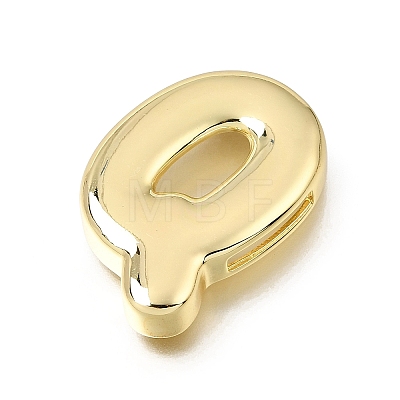 Brass Slide Charms KK-Z163-01G-Q-1