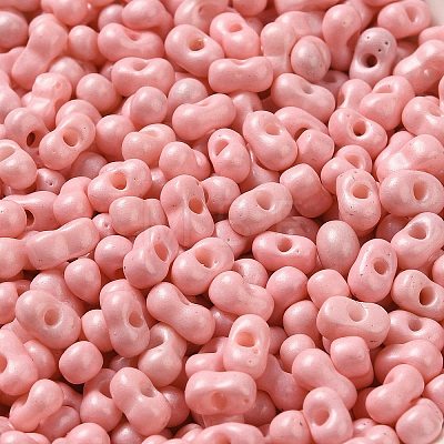 Baking Paint Glass Seed Beads SEED-K009-01A-17-1