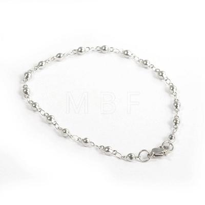 304 Stainless Steel Bracelets BJEW-D418-06-1