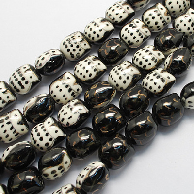 Handmade Porcelain Beads PORC-S447-01-1