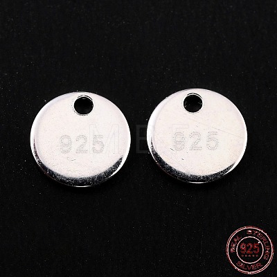 925 Sterling Silver Chain Tabs STER-K167-011A-S-1