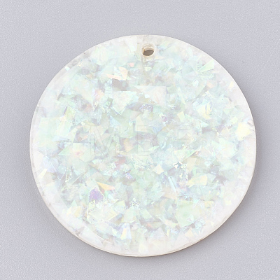 Resin Pendants X-CRES-T008-22-1