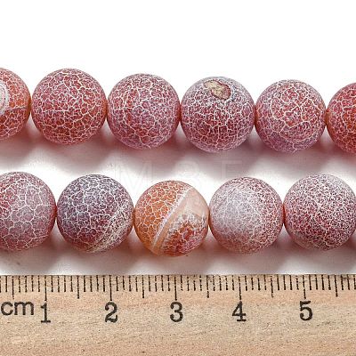 Natural Weathered Agate Beads Strands G-P538-A01-13-1