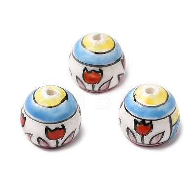 Handmade Porcelain Beads PORC-A034-05-1