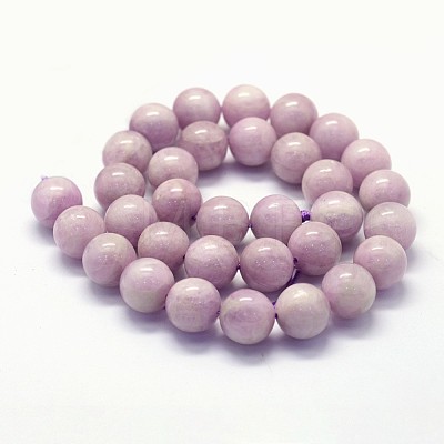 Natural Kunzite Beads Strands G-K285-01-12mm-1