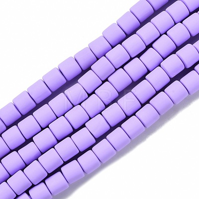 Polymer Clay Bead Strands CLAY-T001-C15-1