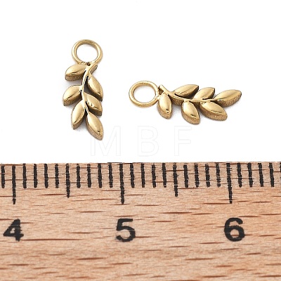 304 Stainless Steel Charms STAS-M111-38G-1
