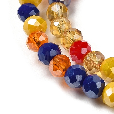 Glass Beads Strands EGLA-A034-M4mm-47-1