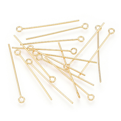 Brass Eye Pin KK-G331-09-0.7x35-1