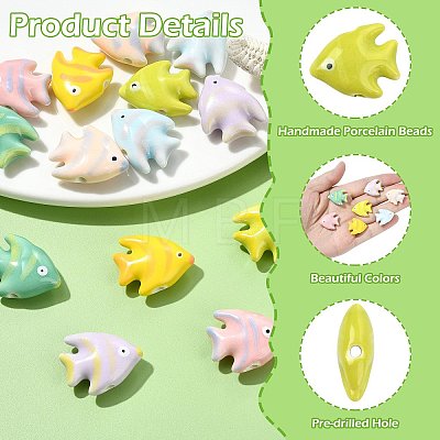 Handmade Porcelain Beads PORC-CJZ0001-02A-1
