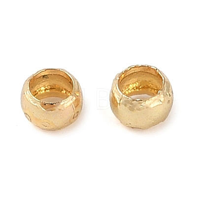 Brass Crimp Beads X-KK-N254-42A-G-1