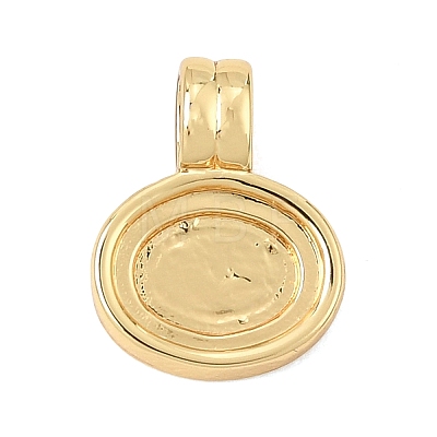 Brass Pendant Cabochon Settings KK-CBA968C-03G-01-1