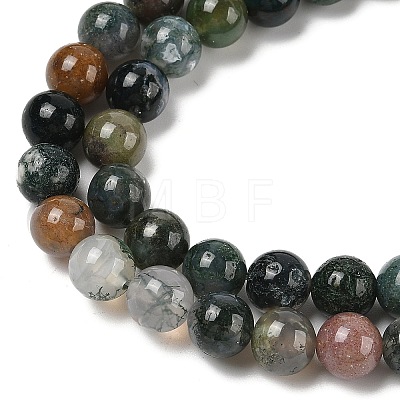 Natural Indian Agate Beads Strands G-A248-A01-02-1